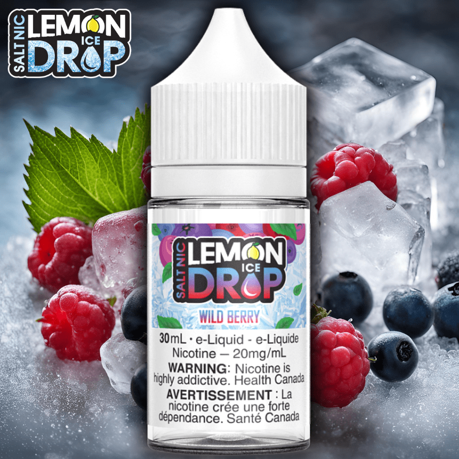 Wild Berry Ice by Lemon Drop Salt 30ml / 20mg Steinbach Vape SuperStore and Bong Shop Manitoba Canada