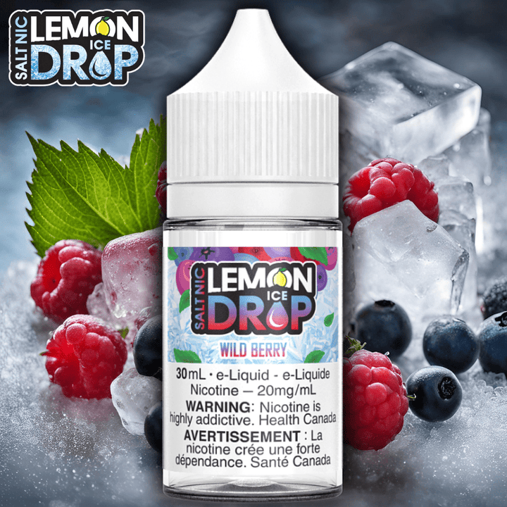 Wild Berry Ice by Lemon Drop Salt 30ml / 20mg Steinbach Vape SuperStore and Bong Shop Manitoba Canada