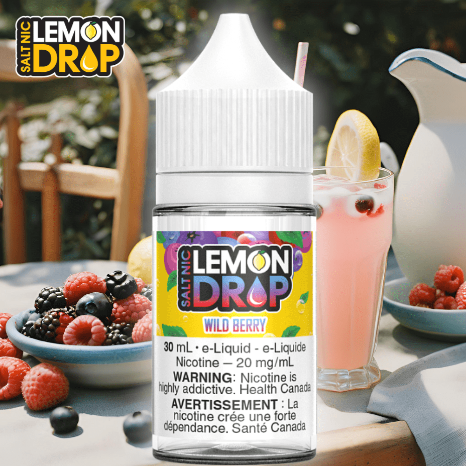 Wild Berry Salt By Lemon Drop E-Liquid 12mg / 30ml Steinbach Vape SuperStore and Bong Shop Manitoba Canada