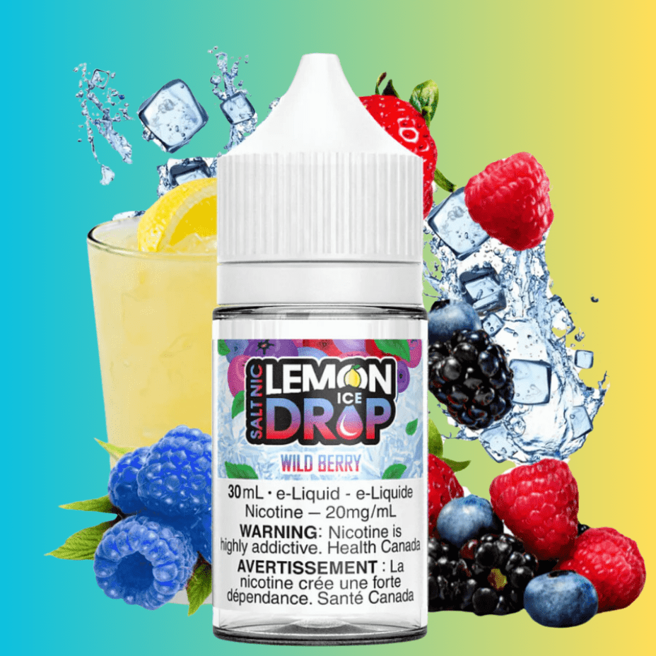 Wild Berry Salt By Lemon Drop E-Liquid 12mg / 30ml Steinbach Vape SuperStore and Bong Shop Manitoba Canada