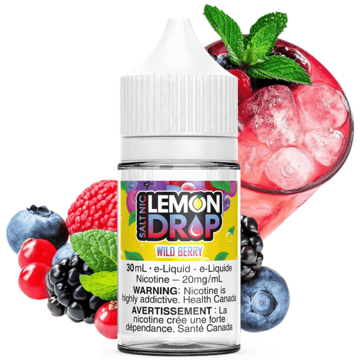 Wild Berry Salt By Lemon Drop E-Liquid Steinbach Vape SuperStore and Bong Shop Manitoba Canada