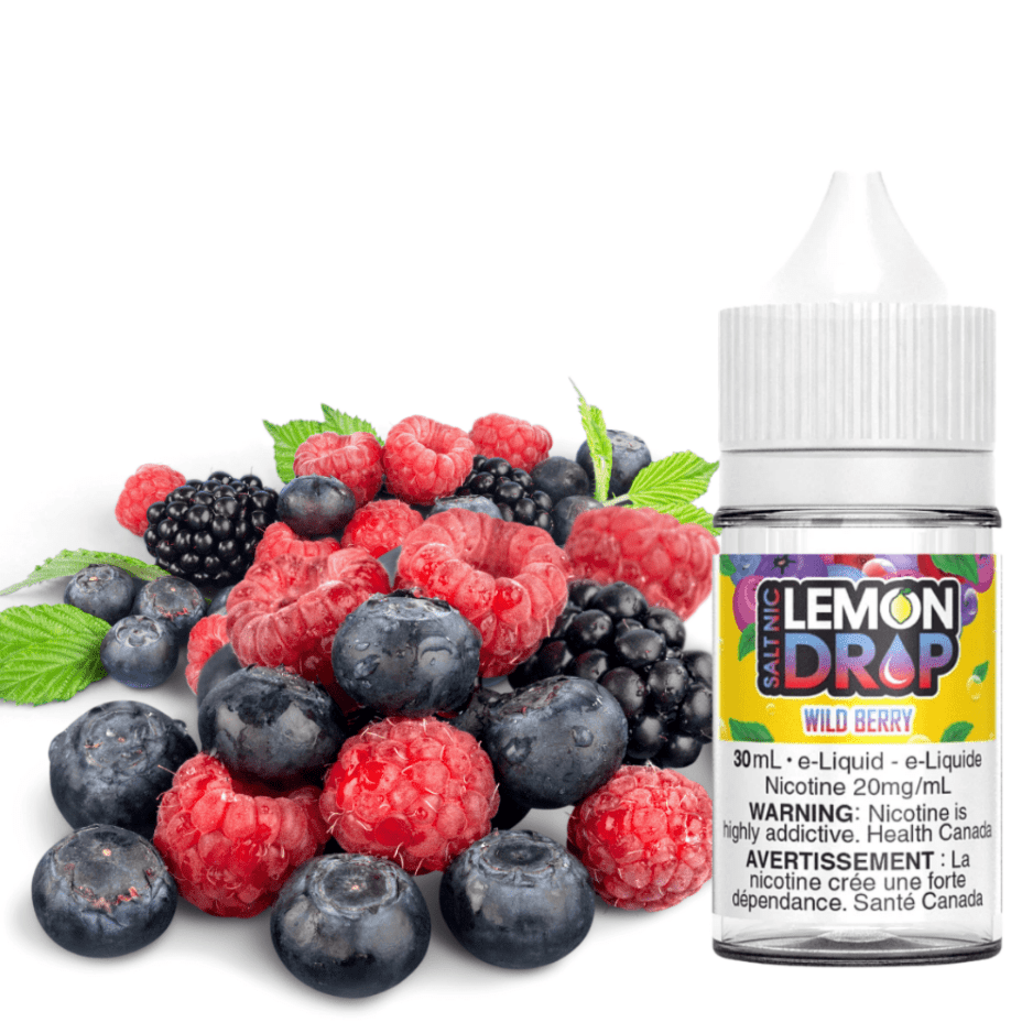 Wild Berry Salt By Lemon Drop E-Liquid Steinbach Vape SuperStore and Bong Shop Manitoba Canada