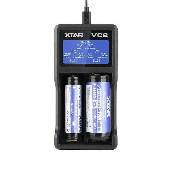 X-TAR VC Battery Chargers VC2-Bay Steinbach Vape SuperStore and Bong Shop Manitoba Canada