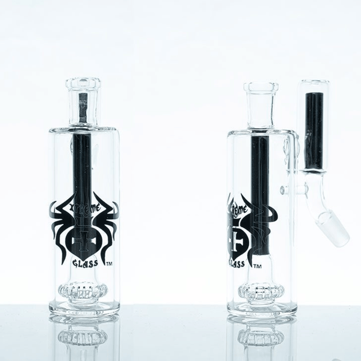 Xtreme Glass Showerhead Diffuser Ash Catcher-5.5" 5.5" / Black Steinbach Vape SuperStore and Bong Shop Manitoba Canada