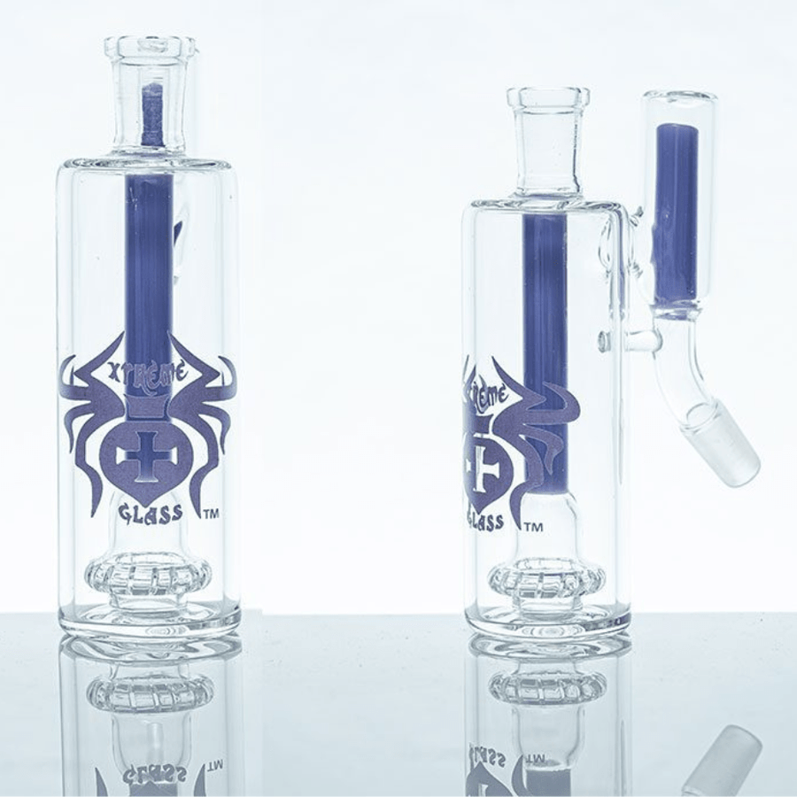 Xtreme Glass Showerhead Diffuser Ash Catcher-5.5" 5.5" / Purple Steinbach Vape SuperStore and Bong Shop Manitoba Canada
