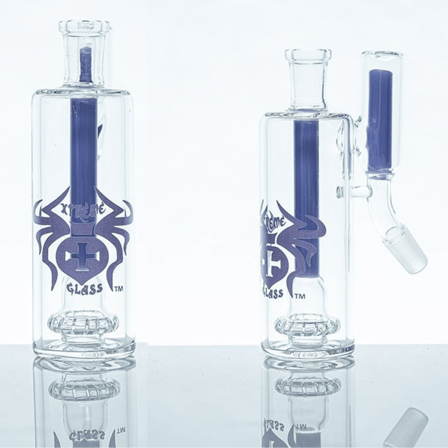 Xtreme Glass Xtreme Glass Showerhead Diffuser Ash Catcher-5.5" 5.5" / Purple Xtreme Glass Showerhead Diffuser Ash Catcher-5.5"-Steinbach Vape SuperStore & Bong Shop