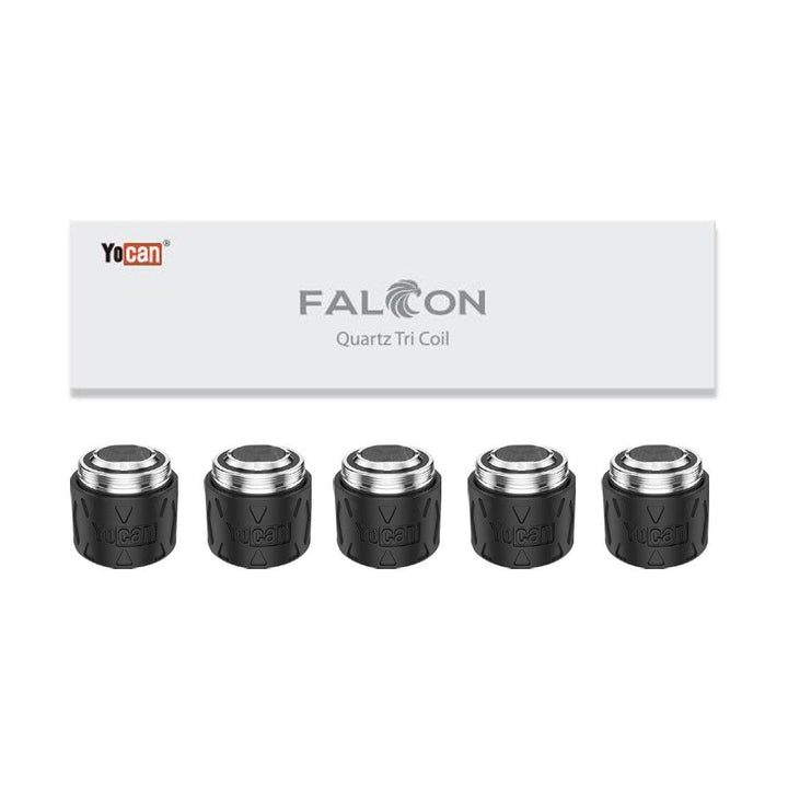 Yocan Falcon Replacement Coils-5pkg Quartz Tri Steinbach Vape SuperStore and Bong Shop Manitoba Canada