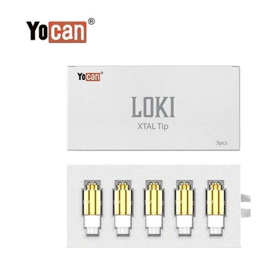 Yocan Loki Vaporizer Xtal Replacement Tips 5 pkg Steinbach Vape SuperStore and Bong Shop Manitoba Canada