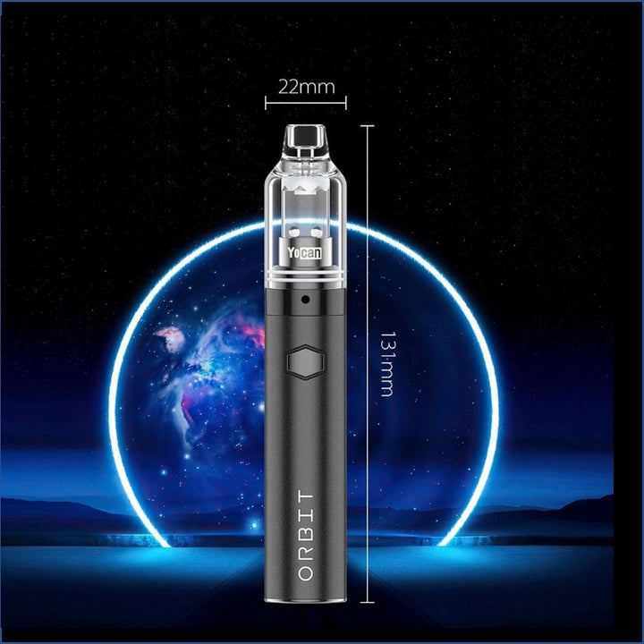 Yocan Orbit Concentrate Vape-Dab Pen Vaporizer Portable Terp Beads 1700 mAh / Black Steinbach Vape SuperStore and Bong Shop Manitoba Canada