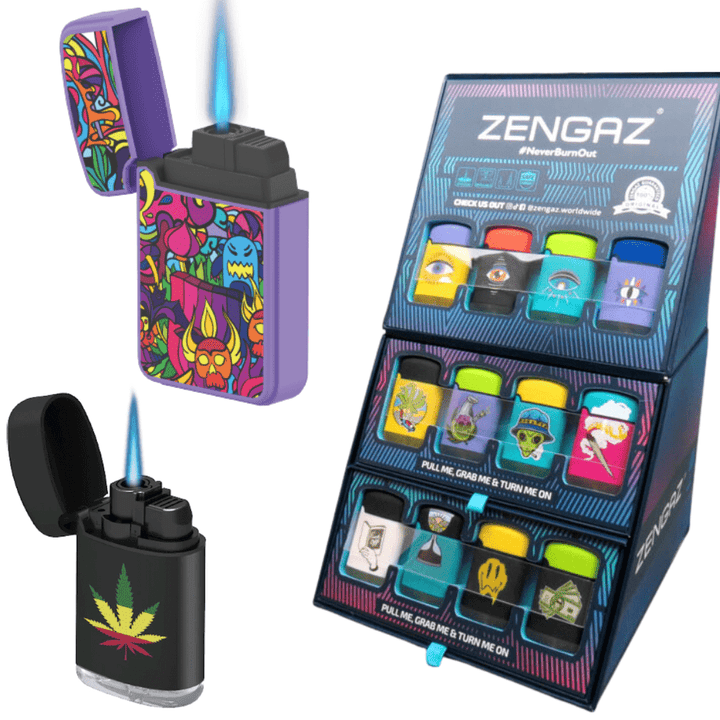 ZENGAZ Mega Jet Single Butane Flame Torch Steinbach Vape SuperStore and Bong Shop Manitoba Canada